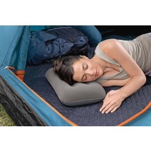                             BESTWAY 67121 - Nafukovací cestovný vankúš Flocked s jemným semišom 42 cm - 2 druhy                        